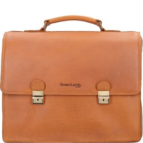 Greenland Nature Nature Briefcase RFID Leather 40 cm Laptop Compartment