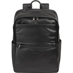 DuDu Sydney Plecak Skórzany 42 cm Komora na laptopa