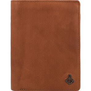 Harbour 2nd Tarquin Portfel Ochrona RFID Skórzany 9.5 cm