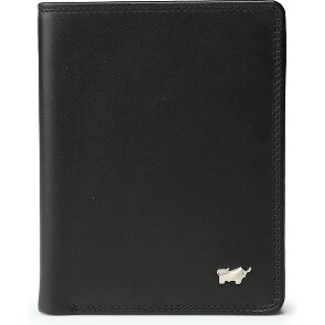 Braun Büffel Golf 3.0 Portfel Ochrona RFID Skórzany 9.5 cm