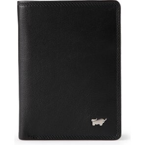 Braun Büffel Golf 3.0 Portfel Ochrona RFID Skórzany 12.5 cm