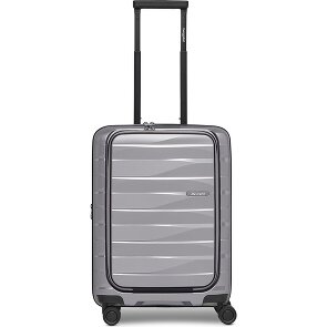 Bergpfeil Travel 4 kółka Walizka kabinowy 55 cm Komora na laptopa z plisą rozprężną
