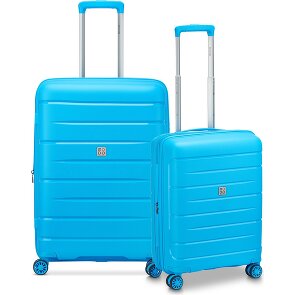 MODO by Roncato Starlight 3.0 4 kółka Zestaw walizek 2-części z plisą rozprężną