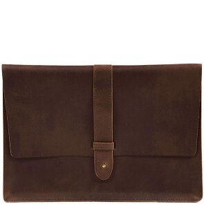 Buckle & Seam Skórzany pokrowiec na laptopa Aspen 20,5 cm
