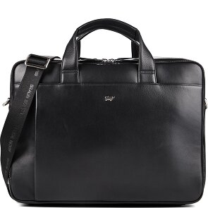 Braun Büffel Golf 3.0 Teczka Skóra 40.5 cm Komora na laptopa