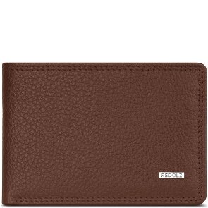 Redolz Leather Essentials QF mały portfel RFID skóra 10,5 cm