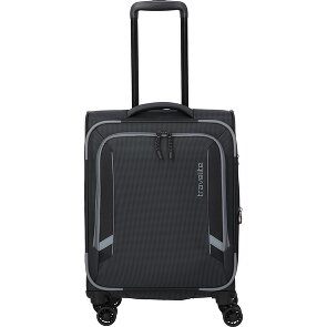 Travelite Corsiica 4 kółka Walizka kabinowy S 55 cm z plisą rozprężną
