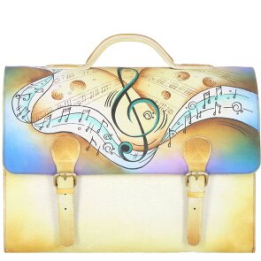 Greenland Nature Art+Craft Teczka skórzana 41 cm Komora na laptopa