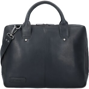 Plevier Navigator Tacan Teczka Skórzany 36 cm Komora na laptopa