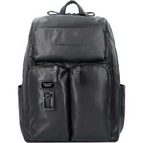 Piquadro Harper Backpack RFID Leather 46 cm Laptop Compartment