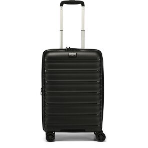 d&n Travel Line 4700 4 kółka Walizka kabinowy 55 cm z plisą rozprężną