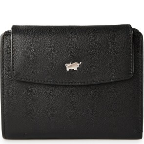 Braun Büffel Joy Portfel Ochrona RFID Skórzany 12 cm