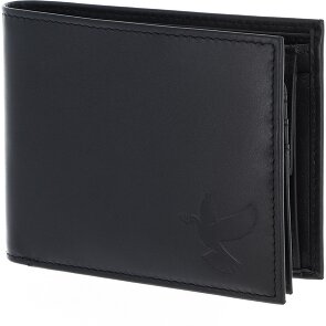 oxmox Leather Portfel Ochrona RFID Skóra 12 cm