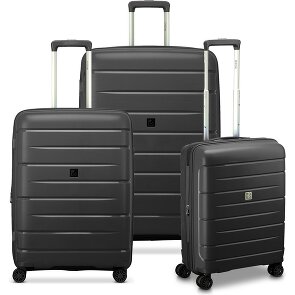 MODO by Roncato Starlight 3.0 4 kółka Zestaw walizek 3-części z plisą rozprężną