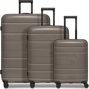 Redolz Essentials 11 4 kółka Zestaw walizek 3-części z funkcją poszerzenia