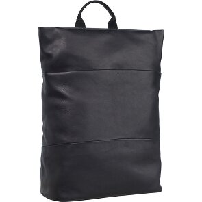 Leonhard Heyden Hamburg Plecak skórzany 46 cm Komora na laptopa