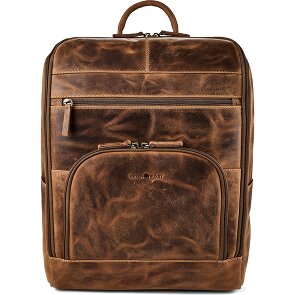 Greenburry Vintage Plecak biznesowy Skóra 36.5 cm Komora na laptopa