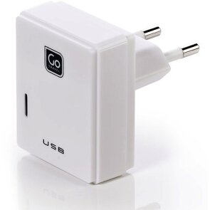 Go Travel Podwójna ładowarka USB dla Micro USB + Apple Devices UK