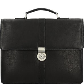 Leonhard Heyden Bergamo Teczka skórzana 38 cm Przegroda na laptopa