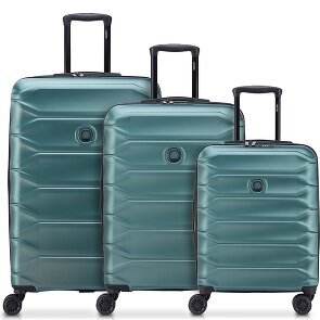 Delsey Paris Meteor 4 kółka Zestaw walizek 3-części z funkcją poszerzenia