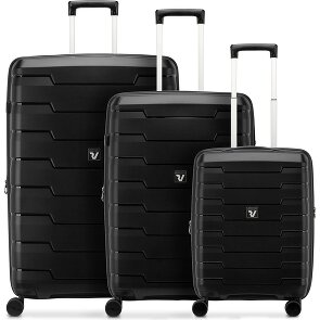 Roncato Skyline 2.0 4 kółka Zestaw walizek 3-części z plisą rozprężną