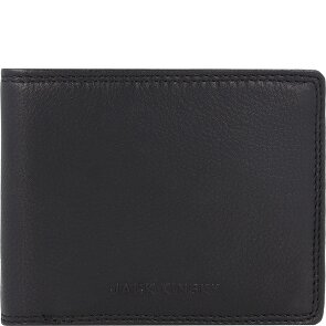 Jack Kinsky Brisbane Portfel Ochrona RFID Skórzany 13 cm