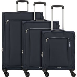 American Tourister Avantour 4 kółka Zestaw walizek 3-części z plisą rozprężną