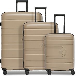 Redolz Essentials 11 4 kółka Zestaw walizek 3-części z plisą rozprężną Redolz Essentials 11 4 kółka Zestaw walizek 3-części z plisą rozprężną