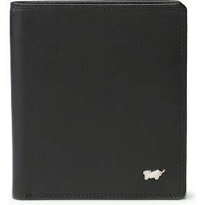 Braun Büffel Golf 3.0 Portfel Ochrona RFID Skóra 12 cm