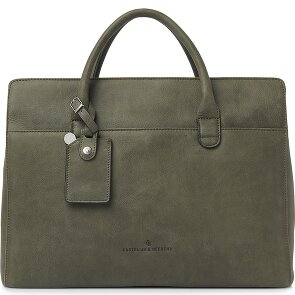 Castelijn & Beerens Carisma Shopper Bag Ochrona RFID Skórzany 41 cm Komora na laptopa
