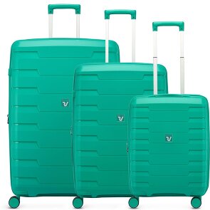 Roncato Skyline 2.0 4 kółka Zestaw walizek 3-części z plisą rozprężną