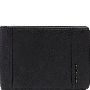 Piquadro Cronus Portfel Ochrona RFID Skórzany 12.5 cm Piquadro Cronus Portfel Ochrona RFID Skórzany 12.5 cm