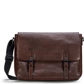 Farmhood Memphis Briefcase Messenger Skórzany 38 cm Komora na laptopa