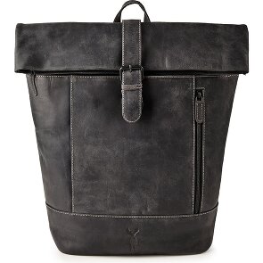 Jack Kinsky Baltimore 15 Plecak biznesowy Skórzany 43 cm Komora na laptopa