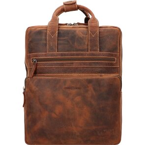 Greenburry Vintage Plecak skórzany 38 cm Komora na laptopa