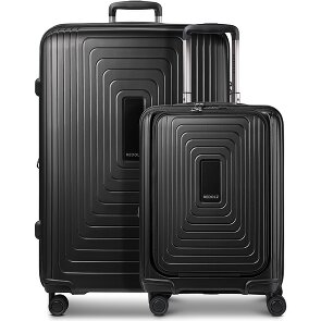 Redolz Essentials 14 zestaw walizek na 4 kółkach 2 szt. przegroda na laptopa z elastycznym zagięciem