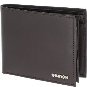 oxmox Leather Portfel Ochrona RFID Skóra 12 cm
