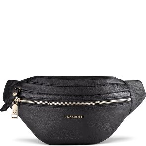 Lazarotti Bologna Leather Double-Zip Belt Bag Crossbody Leather 25 cm