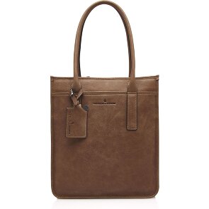 Castelijn & Beerens Skórzana torba na ramię Carisma RFID z przegrodą na laptopa 34 cm