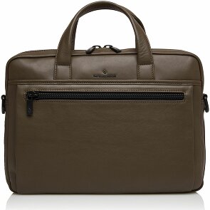 Castelijn & Beerens Nappa X Echo Briefcase RFID Leather 41 cm Komora na laptopa