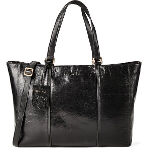 Burkely Fine Florence Shopper Bag Skóra 36 cm Komora na laptopa