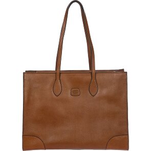 Bric's Volterra Shopper Bag M Skórzany 40.5 cm Komora na laptopa