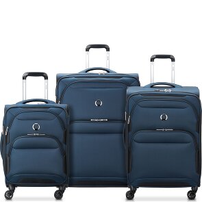 Delsey Paris Sky Max 2.0 4 kółka Zestaw walizek 3-części z plisą rozprężną