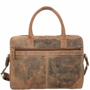 Greenburry Vintage Briefcase Leather 41 cm Komora na laptopa
