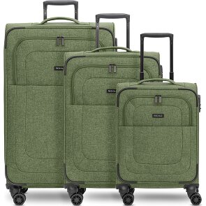Redolz Essentials 12 THREE SET 4 kółka Zestaw walizek 3-części z funkcją poszerzenia