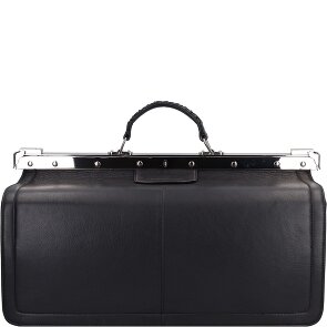 Greenland Nature Czarny Nappa Doctor Case Leather 48 cm Greenland Nature Czarny Nappa Doctor Case Leather 48 cm