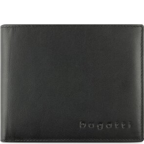 bugatti Super Slim Portfel Ochrona RFID Skórzany 9 cm