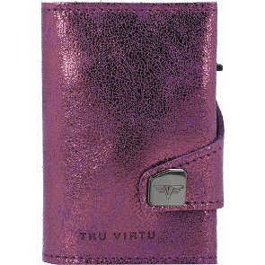 Tru Virtu Etui na karty kredytowe Click & Slide RFID Leather 6,5 cm