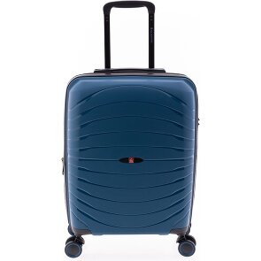 Gladiator 3400 4 kółka Walizka kabinowy 55 cm z plisą rozprężną