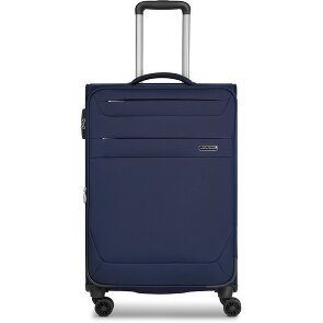 Worldpack Chicago 4 kółka Walizka M 67 cm z plisą rozprężną